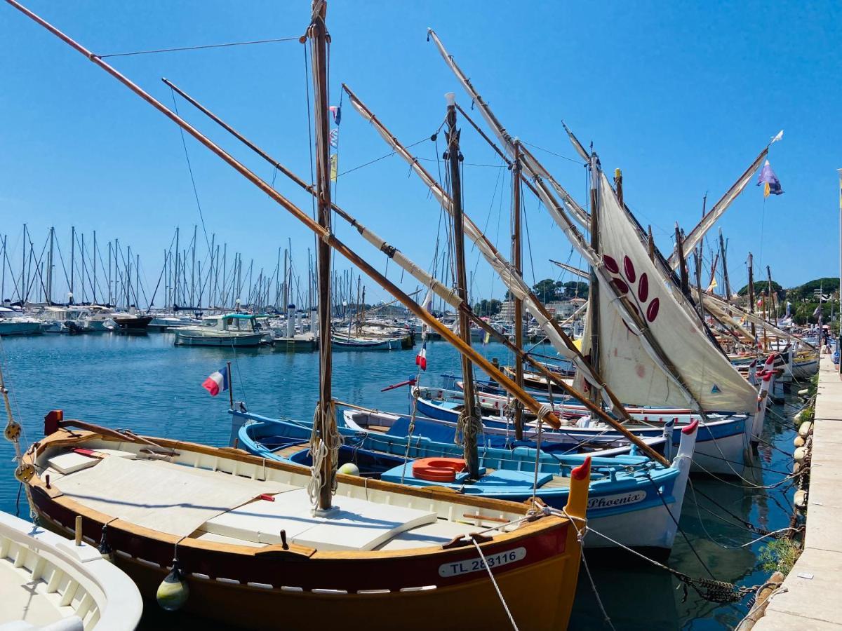 Bandol Roc Beach Vue Mer Grand T3 Face A La Plage Avec Parking Exterior foto